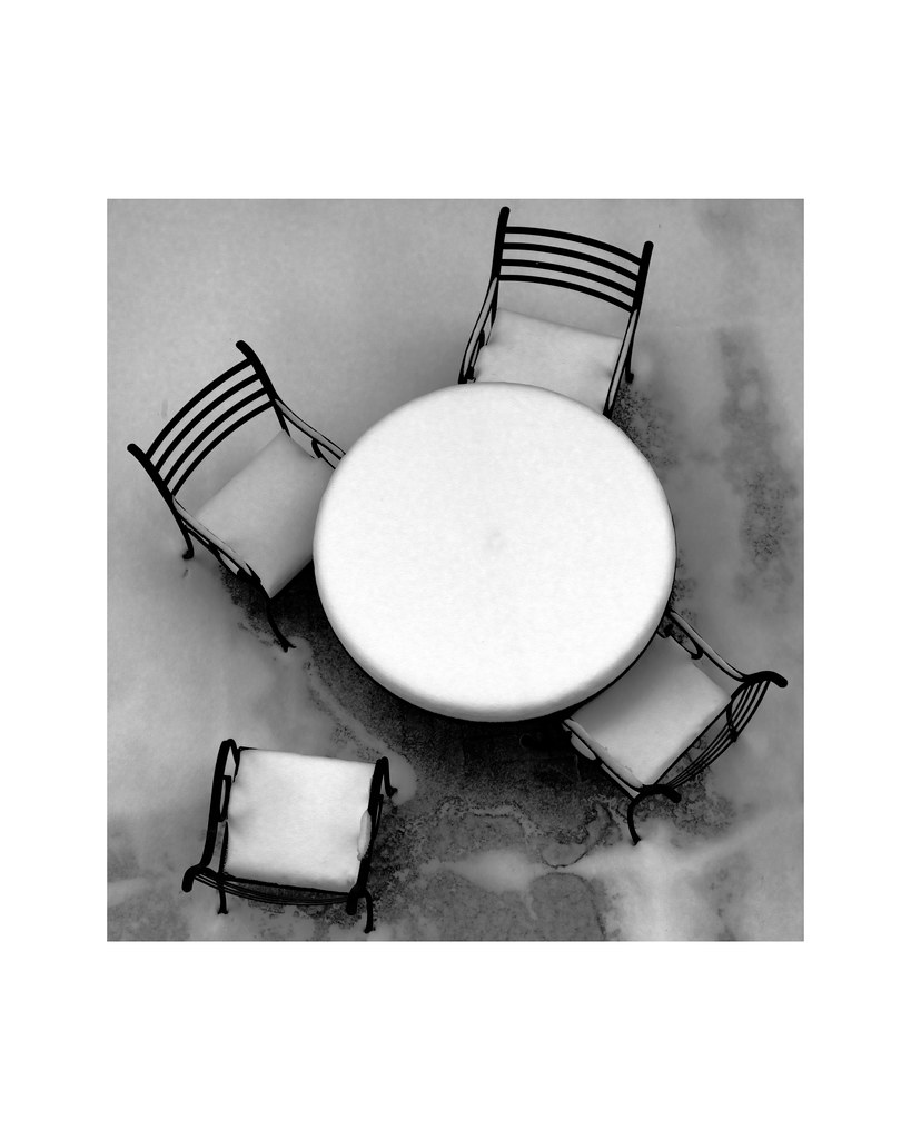 Table In Snow - Beaver Creek