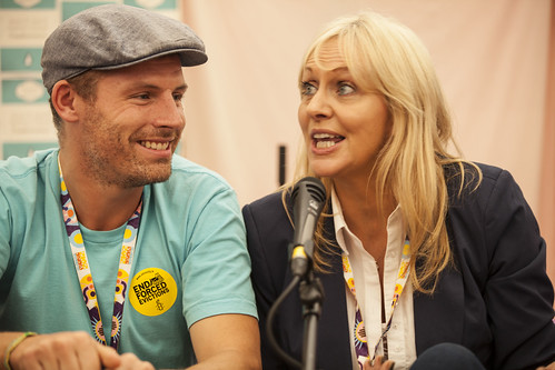 Des Bishop and Miriam O'Callaghan - Mindfield at Electric Picnic 2012