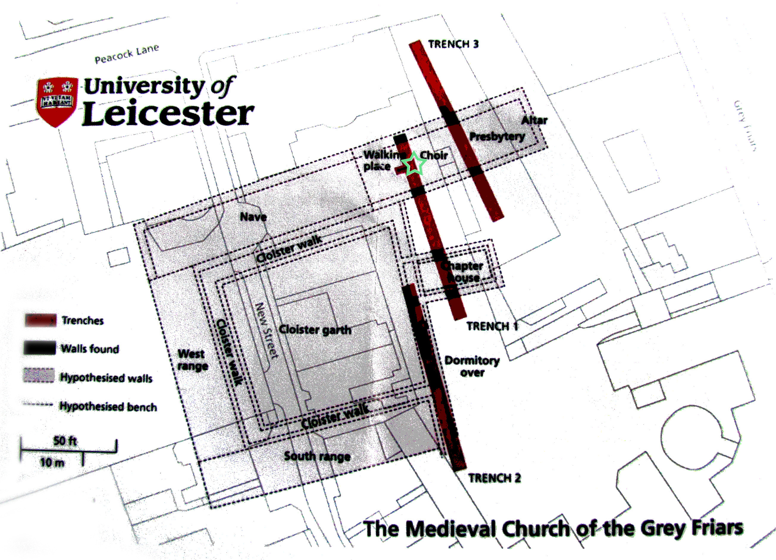 Richard III map where found