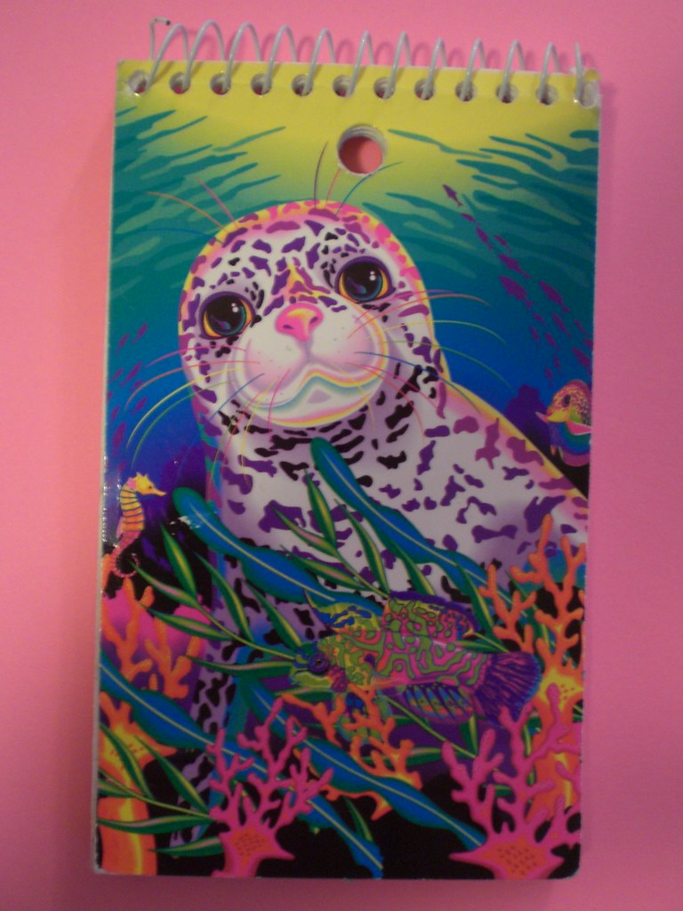 Lisa Frank seal notebook - a photo on Flickriver