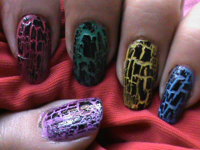 Crackle Nail Art Designs Gallery | Youtube Nail Art Channel … | Flickr