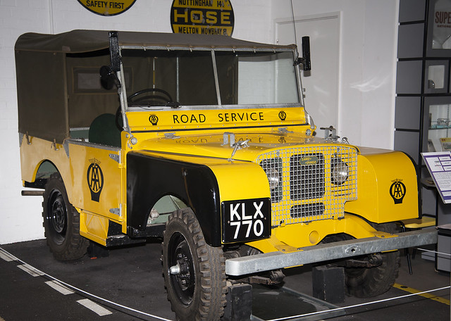 1949 AA Series 1 Land Rover. Coventry Transport Museum