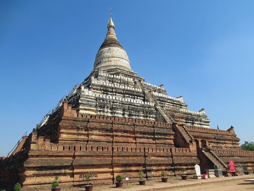 shwesandaw pagoda bagan myanmar burma