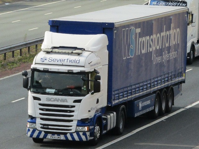 Severfield Scania R450 With WS Transportation Trailer