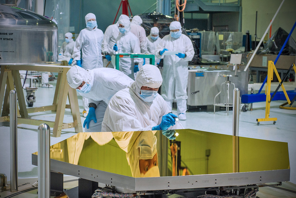 Webb Telescope Flight Mirrors Delivered to NASA | Technician… | Flickr