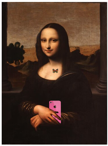 Teenage Mona, after the Isleworth Mona Lisa