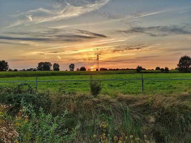 Sunset Amersfoort the Netherlands