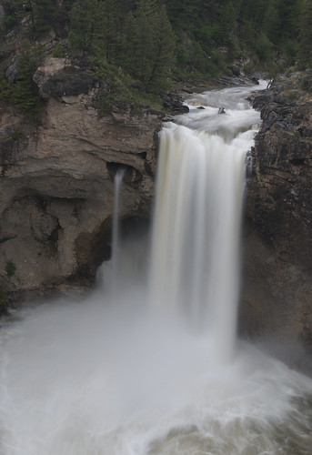 waterfall montana naturalbridge naturalbridgestatepark boulderriver nikond300