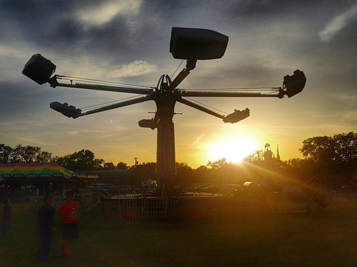 #crphotographyarizona at the #countyfair #wewoka #seminole #oklahoma #sunset by CR Chavez, instagramapp square squareformat iphoneography uploaded:by=instagram