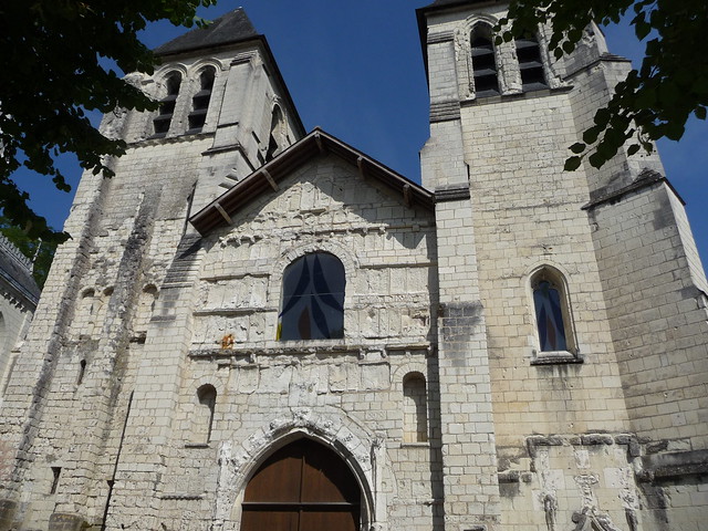 Chinon , collégiale St Mexme , Vème siècle-XIIème siècle , Indre et Loire