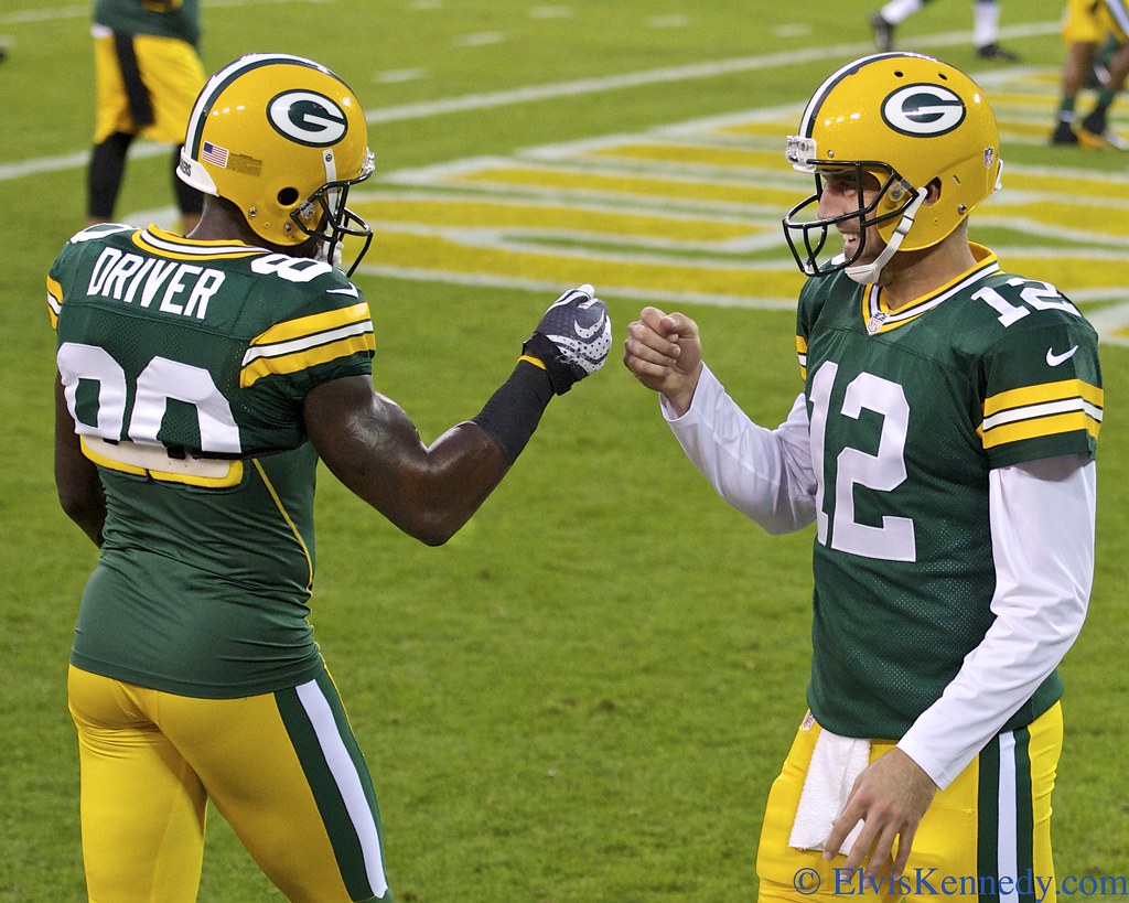 Aaron Rodgers and Donald Driver 2, Aaron Rodgers and Donald…