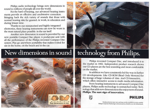 PHILIPS 1980s ADVERT