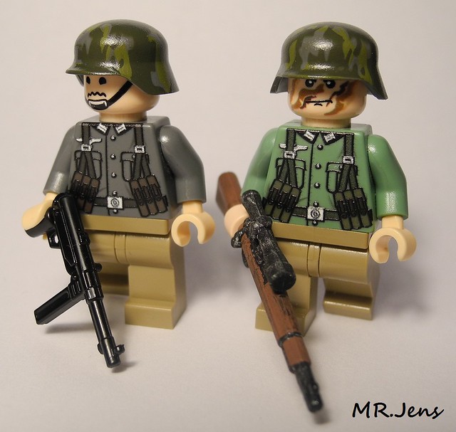 German Infantry Eastern Front WWII LEGO