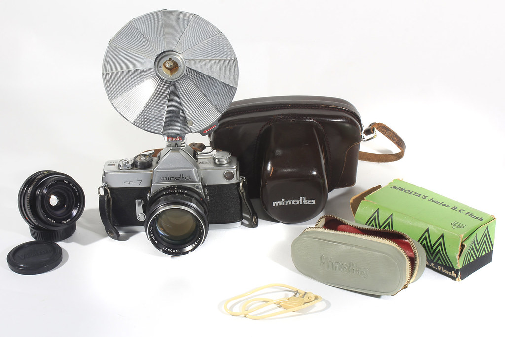 Minolta SR-7 35mm SLR w/ Rokkor 58mm f/1.4 | Flickr