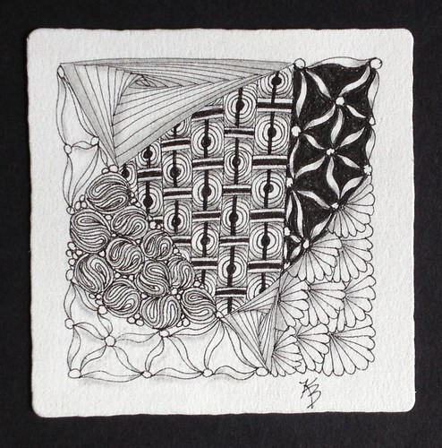 Tanglepatterns string 21 | Kathy Barringer | Flickr