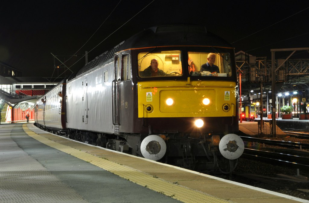 47826 | 47826 awaits time at Crewe, Friday 12th October 2012… | Flickr