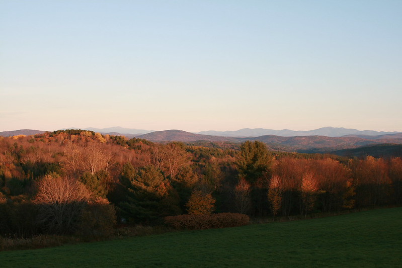 Woodbury, along the trail