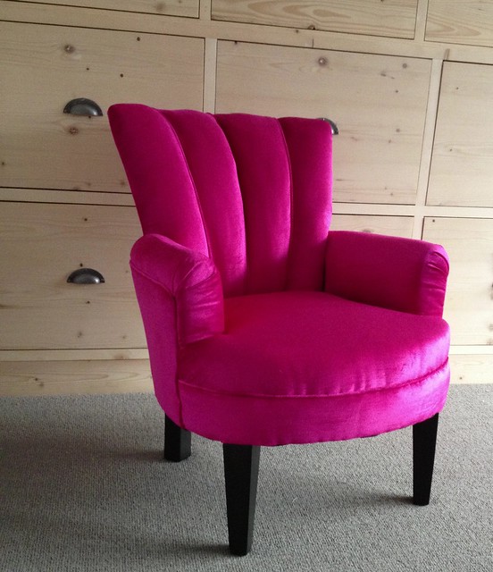 Pink Boudoir Chair
