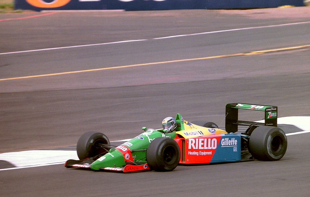 Alessandro Nannini Benetton B188 San Marino Grand Prix 1988 Photograph 