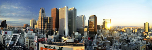 urban panorama japan sunrise tokyo shinjuku skyscrapers urbanskyline capitalcities nikond800e gettyimagesjapan13q1