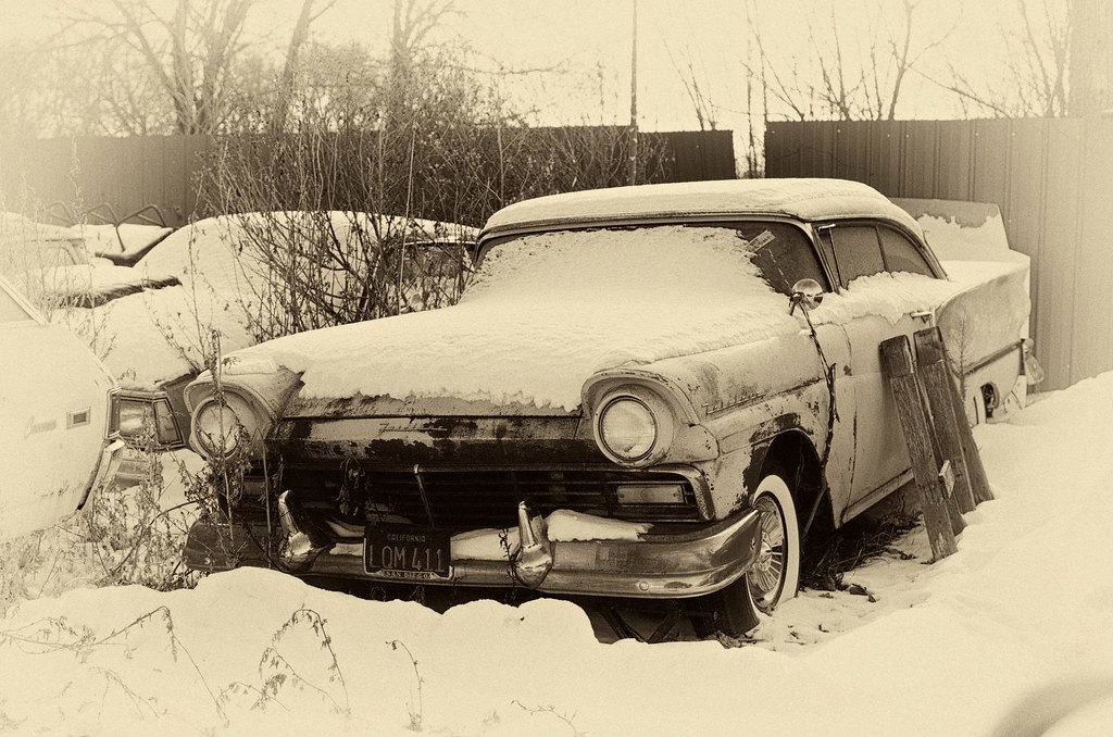 Car44in the snow