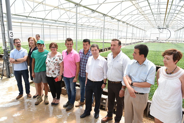 Visita a la explotación agraria “SAT Campos”