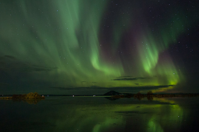 Northern Lights, Mývatn - Iceland