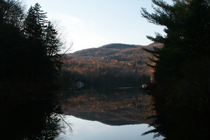 Woodbury, along the trail