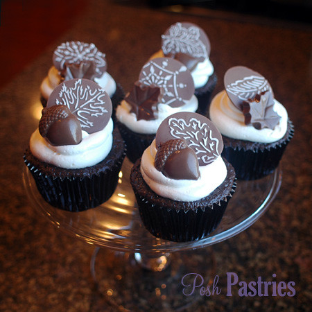 Fall Chocolate Cupcakes | by JenWhitlock