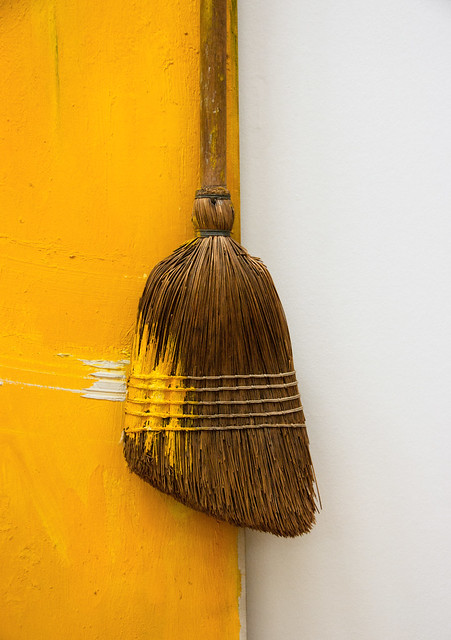 Jasper Johns broom