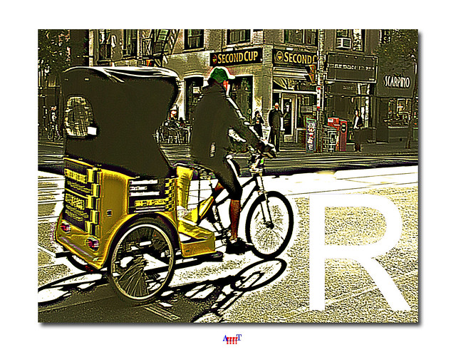 R  for  Rickshaw Elegant Rider