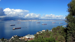 View from the Pillars of Hercules, Gibraltar