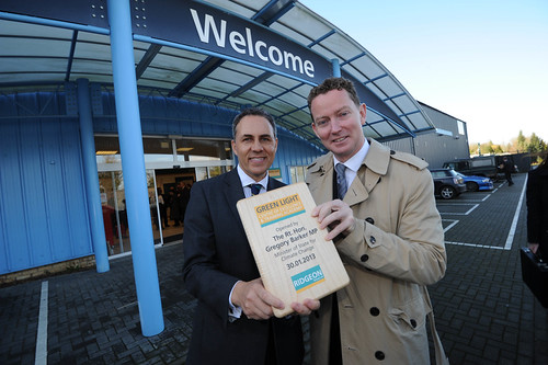 Ridgeons Vice Chairman Johnnie Sam with Rt Hon Greg Barker… | Flickr