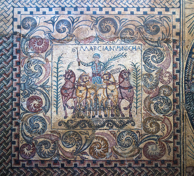Marcianus, ancient roman sport star  / Marciano, estrella romana del deporte