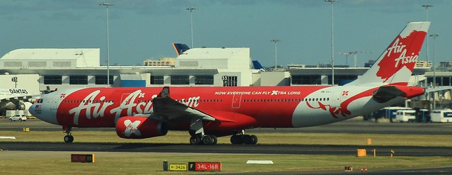 9M-XXJ | AirAsia X | D7223 | SYD - KUL | Airbus A330-343 | Sydney Kingsford Smith Airport | (SYD/YSSY)