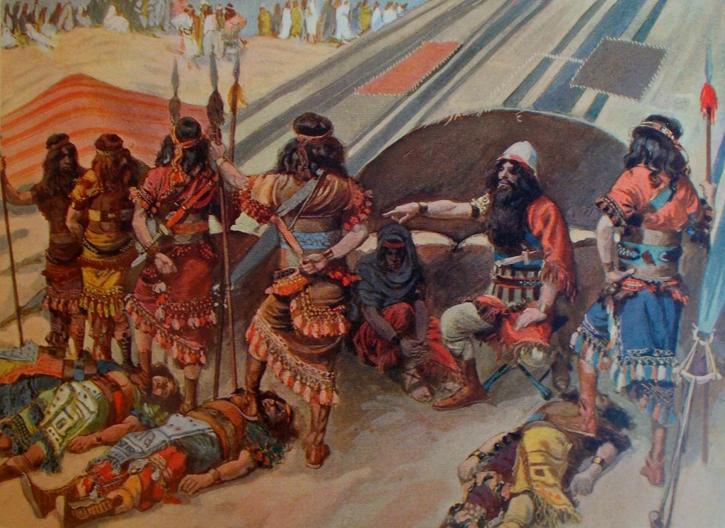 182.3/402 Josué et les cinq rois captifs (Joshua 10:24) …