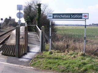 Winchelsea station Winchelsea to Hastings via Three Oaks walk