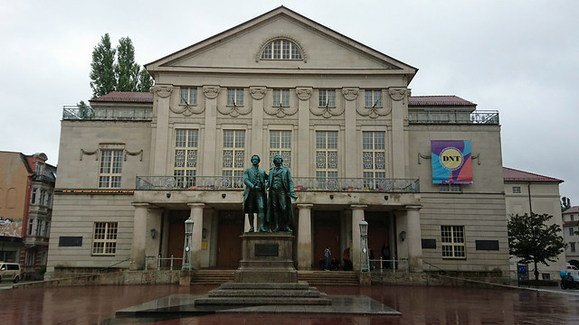 National Theatre and Goethe-Schiller-Denkmal