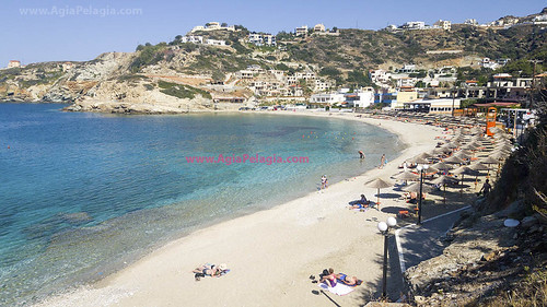 Lygaria beach in Agia Pelagia Crete