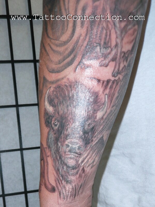 Bison-tattoo | Joe Kennedy | Flickr