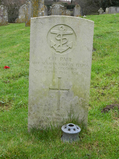 East Morden: CWGC Gravestone (Dorset)