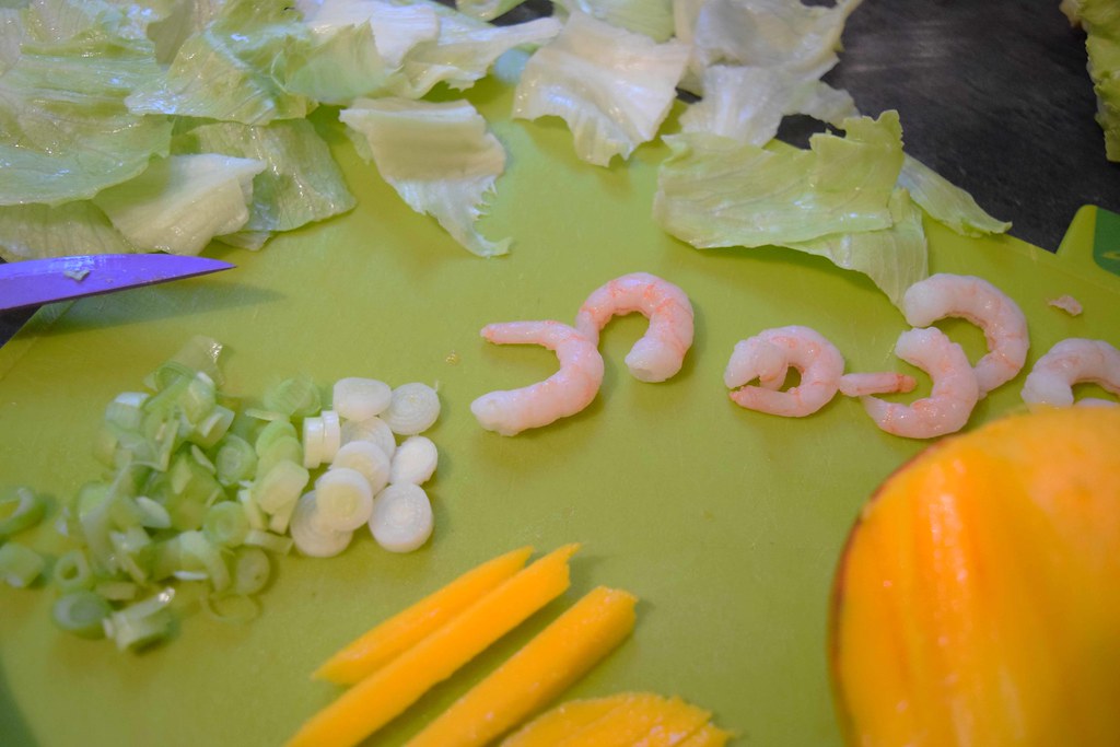 Delicious and quick mango and prawn salad.jpg