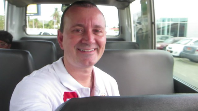 The Netherlands port of Sint Maarten taxi ride 2015