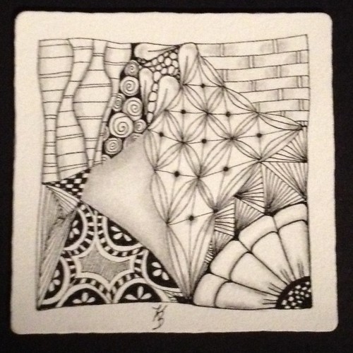 Tanglepatterns string 23 | Kathy Barringer | Flickr