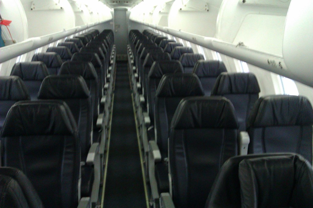 American Eagle Airlines Crj 700 Coach By Flight Attendant