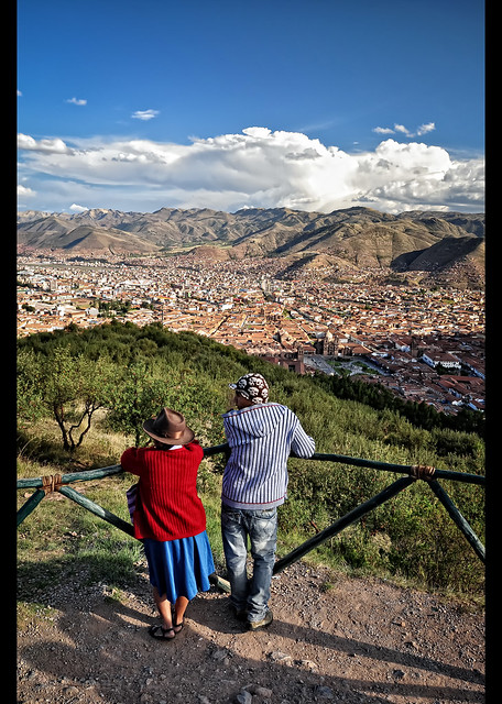 Two Generations Over Cusco (Peru)