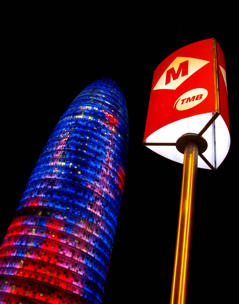 Torre Agbar, Barcelona, Spain