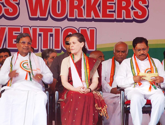 Congress President Sonia Gandhi in Mangalore, 18th October 2012 (4)