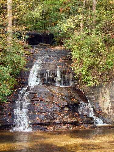 autumn fall waterfall southcarolina