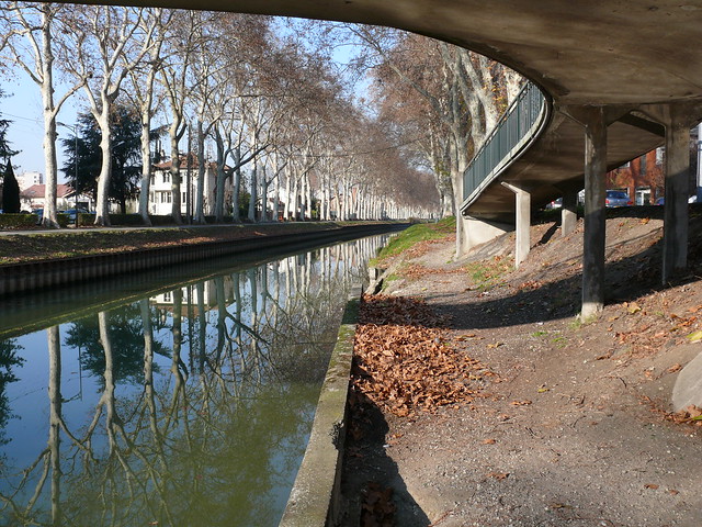 Le canal du Midi à Toulouse